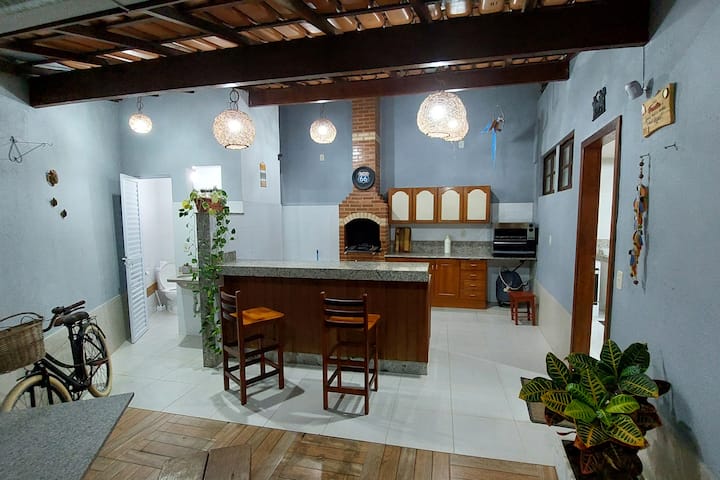 Área gourmet coberta